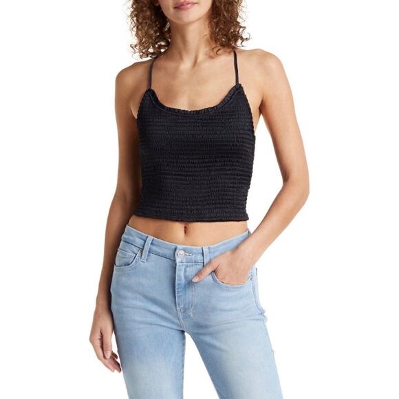 NWT Free People Right on Time Camisole in Black, Size Small - Picture 10 of 16